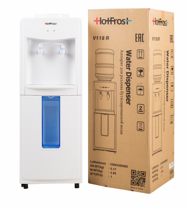 HotFrost V118R аппарат для раздачи воды  фото 5